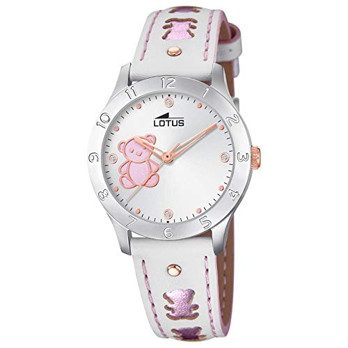 Relógio de Mulher LOTUS 18657/B (Aço e Couro - Rosa) Lotus - Relógios - aço, couro, rosa, infantil