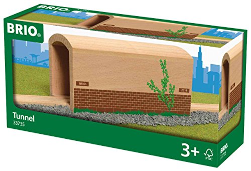 Peça para Pista Ferroviária BRIO 33735 | Preto BRIO - Brinquedos - túnel, preto, abertura