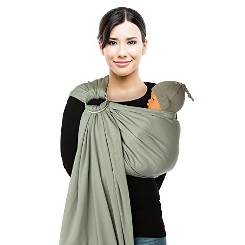 Mochila para Bebé BBSLING BDDSL 990 Cinzento Babylonia - Porta-bebês - bebé, cinzento