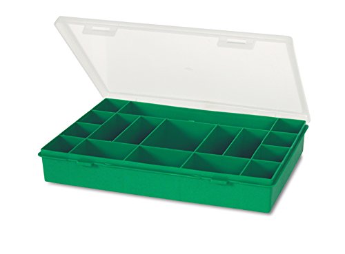 Estojo de Cartão TAYG com Compartimento Fixo (17x13cm) TAYG - Recipientes de armazenamento doméstico - compartimento fixo, 17x13cm, plástico transparente