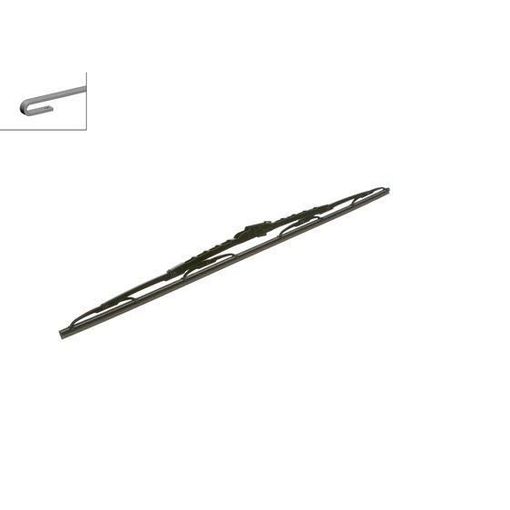 Escova Limpa-Para-Brisas BOSCH 3397007835 Bosch - Peças e acessórios para janelas de veículos automotores - limpa para-brisa, preto, prateado