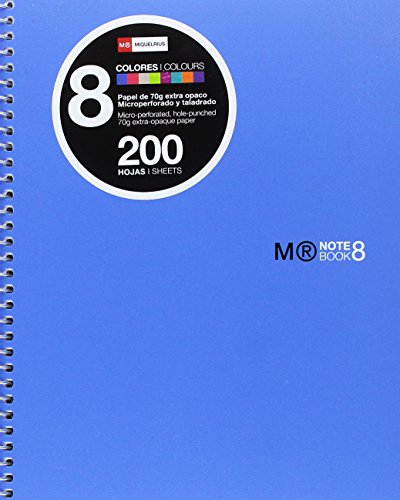 Caderno BASICS 4+1 (A5 - 20x25cm - Multicor) MIQUELRIUS - Cadernos e bloco de notas - A5, multicor