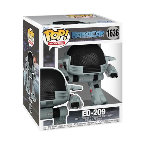 Figura FUNKO Pop! Super Robocop Ed 209 Funko - Brinquedos - super robocop, ed 209, pvc, 9 cm