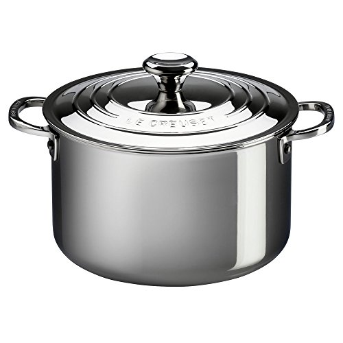Caçarola Cocotte LE CREUSET Preto (20 cm) Le Creuset - Travessas de forno - preto, aço inoxidável, 20 cm
