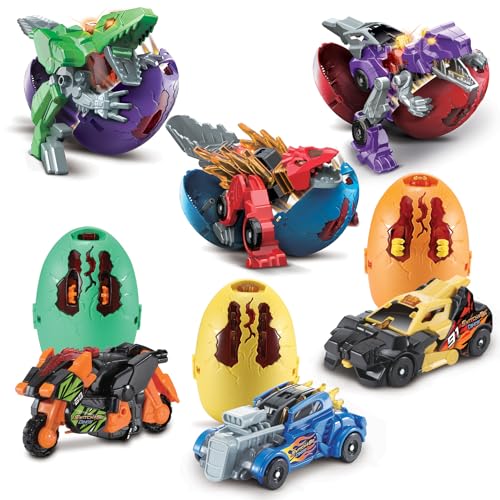 Boneco VTECH Switch & Go Dinossauros (Idade Mínima Recomendada: 3 anos) VTech - Brinquedos - dinossauros, transformável, sons, efeitos luminosos