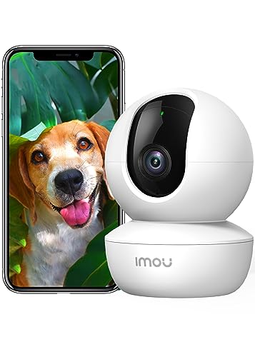 Câmara de segurança IMOU Câmera de Vigilância Wi-Fi interior para animais Imou - Câmeras de vigilância - wireless, full hd, noturno, preto