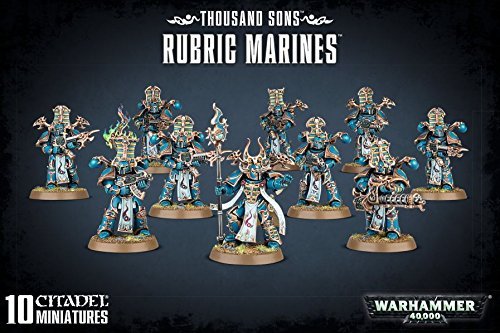 Figura de Ação Warhammer 40K Rubrik Marines (Idade Mínima Recomendada: 8 anos) Games Workshop - Brinquedos e jogos - Warhammer 40k, Rubrik Marines, idade mínima: 8 anos