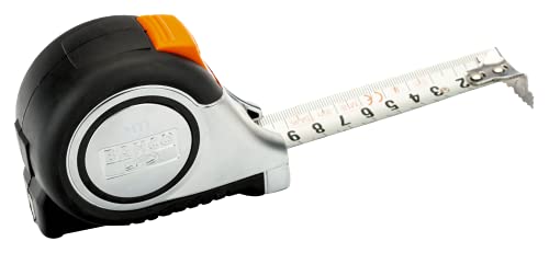 Medidor de Água LAICA 80001 (Capacidade Máx.: 8 m) Bahco - Fitas métricas - capacidade máx. 8m, aço inoxidável, preto azul prateado