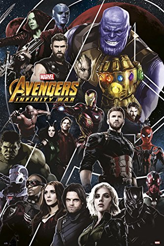 Poster ERIK EDITORES Marvel - Avengers: Infinity War Grupo Erik Editores - Pósteres, impressões e arte visual - marvel, avengers, infinity war
