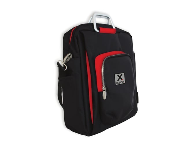 Mala APPROX AppNBST15X (Universal - 15.6'' - Vermelho) Approx - Pastas - 15.6 polegadas, vermelho, alça ajustável, compartimento interno