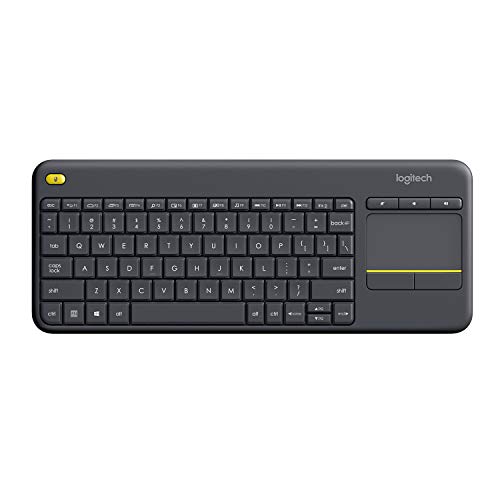 Teclado LOGITECH K400 Plus (Wireless - Layout US) Logitech - Teclados - wireless, layout US, touchpad, television control