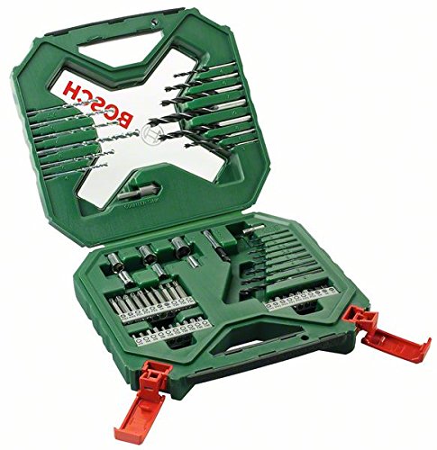 Conjunto de Brocas BOSCH 2 607 020 030 (60 peças) Bosch - Acessórios para brocas e parafusadeiras - 60 peças, destornilladores, madeira, plástico, metal