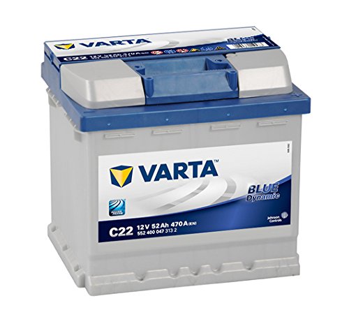 Bateria Recarregável BLUE DYNAMIC BD-CELL 52AH 12V 470A Varta - Sistemas elétricos e de potência de veículos automotores - bateria recarregável, blue dynamic, bd-cell 52ah, 12V, 470a, automóvel