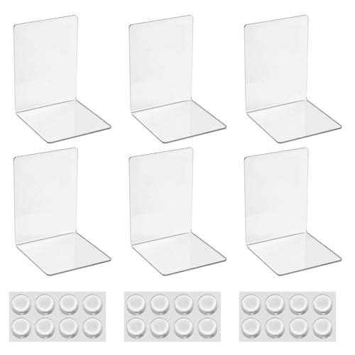 Suporte para Livros e Revistas DURONIC 6 Unidades HAOYULUO - Suportes de livros - livros, revistas, plástico transparente, pó, rugos