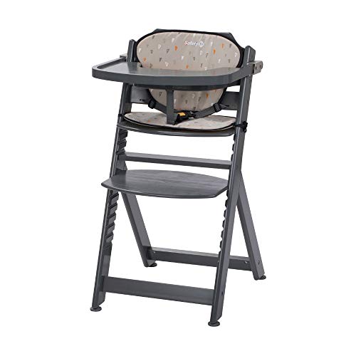 Cadeira de Refeição SAFETY 1ST Warm Grey (53 x 62.5 x 104 cm) Safety 1st - Móveis para bebês e crianças pequenas - arnes, segurança, evolutiva, mesa