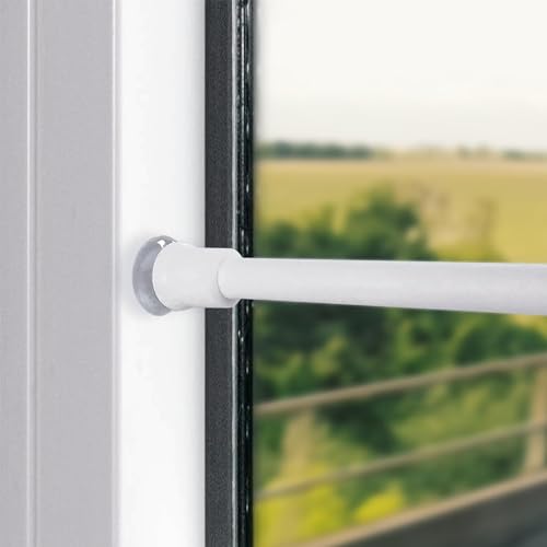 Suporte para Cortinas 2 Barras Branco (Recondicionado Como Novo) Rod&Trikin - Varões para cortinas e draperies - branco, aço, 1 kg, 2 barras