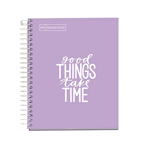 Caderno MIQUELRIUS Notebook messages (A6 - 14.8x21cm) MIQUELRIUS - Cadernos e bloco de notas - 64 páginas, capa rígida, cor azul