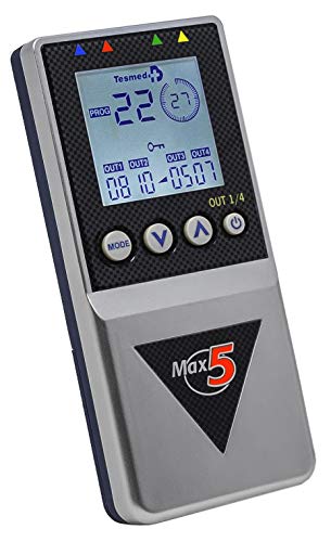 Electroestimulador TESMED Max 5+12 (Corrente de 1 a 10 níveis) TESMED - Estimuladores musculares elétricos - electroestimulador, tesmed max 5+12, corrente, níveis