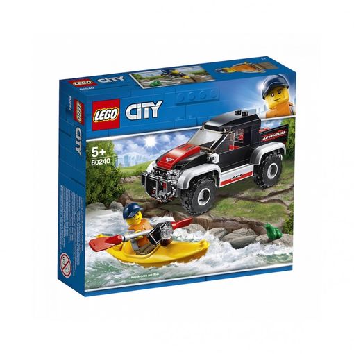 LEGO City: Aventura com Caiaque (Idade Mínima Recomendada: 4 anos) LEGO - Blocos de encaixe - 