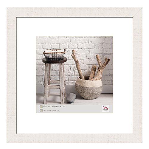 Moldura WALTHER DESIGN Home Branco (40 x 40 cm) Walther Design - Porta-retratos - branco, 40 x 40 cm