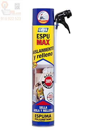 Canulá 750 Ml Espuma De Poliuretano Espuma X Aislar Y Rellenar ceys - Isolamento - 750 ml, poliuretano, isolamento, fixação