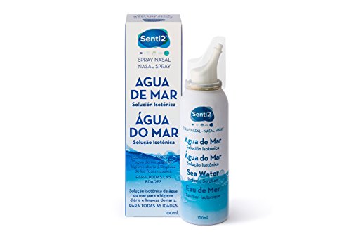 Solução Isotônica Spray Nasal 100 Ml AGUADEMAR Senti2 - Antissépticos e produtos de limpeza - limpeza do nariz, elimina secreções, alivia resfriado, gripe, rinite