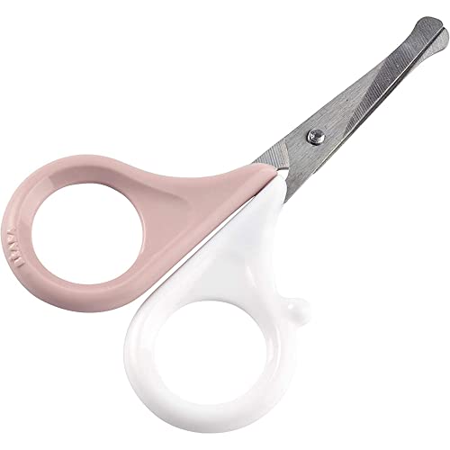 Tesouras de Unhas Infantil BEABA (Rosa - 6.5 x 2 cm) Beaba - Banho e corpo - rosa, aço inoxidável, 6.5 x 2 cm