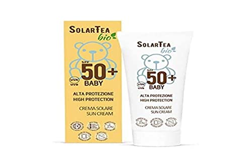 Creme de proteção solar para bebês Solar Tea SPF50+ 100ml Bema - Protetor solar - spf50+, bebés, 100ml
