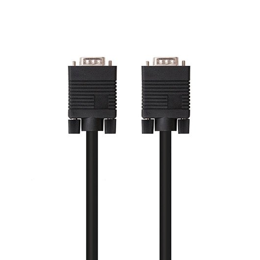 Cabo de Vídeo NANOCABLE (VGA - 1.8 m - Preto) NANOCABLE - Cabos de áudio e vídeo - vga, 1.8 m, preto, 2048x1536
