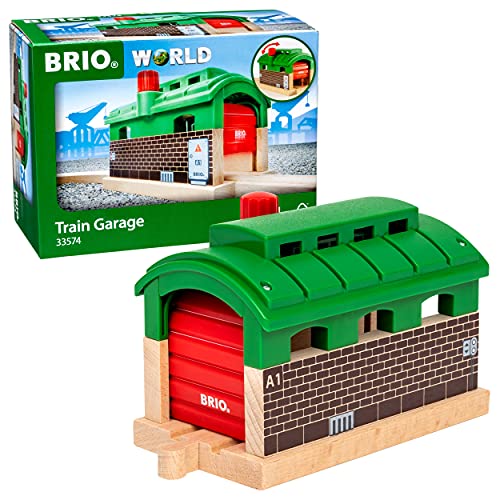 Peça para Pista Ferroviária BRIO 33574 | Preto BRIO - Brinquedos - reparação, alavanca, túnel, armazém