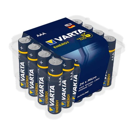 Pilha Recarregável VARTA Energy Micro AAA LR03 Varta - Baterias de uso geral - micro, 1,5v, 1150mAh, alcalino