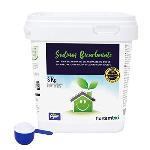 Suplemento Alimentar NORTEMBIO Bicarbonato De Sódio (3Kg) Nortembio - Bicarbonato de sódio - bicarbonato de sódio, 3kg