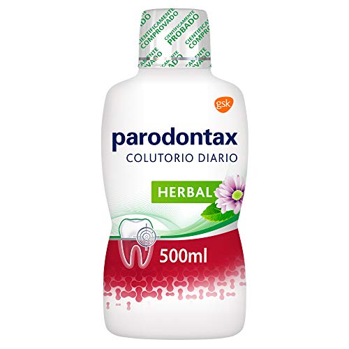 Colutorio PARODONTAX (500 ml) (Líquido) PARODONTAX - Enxaguatório bucal - 500 ml, branco, líquido