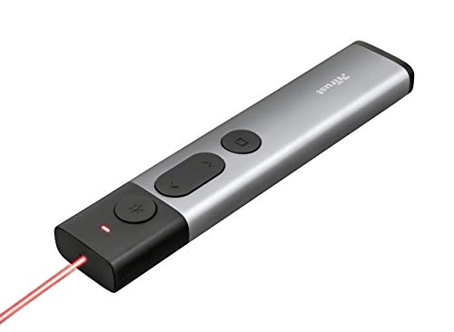 Apontador TRUST Kazun (Laser - 3.5m - Preto) Trust - Apresentadores sem fio - laser, 3.5m, preto