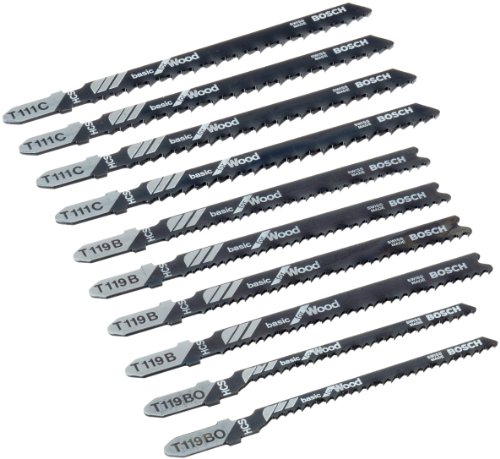 Lâmina para Serra Tico-tico BOSCH 2 607 010 629 Bosch - Lâminas de serra - madeira, aço inoxidável, 10 dentes