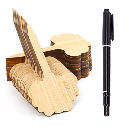 Etiqueta para Plantas AIEX Madeira Verde AIEX - Jardinagem - verde, bambu, madeira, decorativo