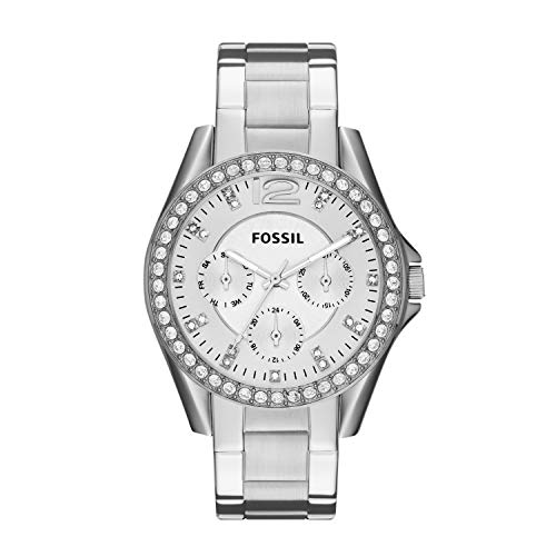 Fossil Relógio para Mulher Riley com Pulseira Fossil - Relógios - relógio, mulher, pulseira