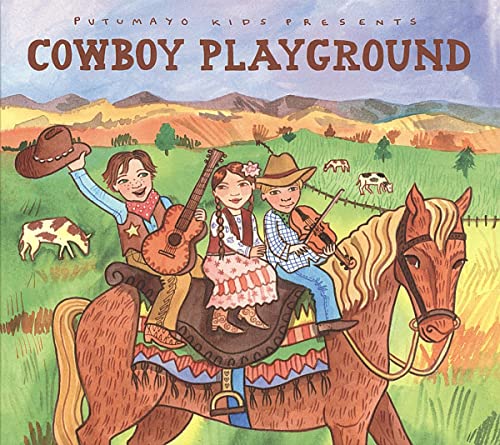 Cowboy Playground (Vídeo) PUTUMAYO - Cds de música - álbum, cowboy country, vários artistas