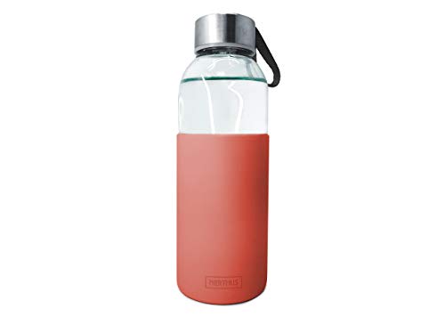 Garrafa de Água NERTHUS FIH 395 (400 ml) NERTHUS - Garrafas de água - 400 ml, vidro, tampa hermética, fácil limpeza