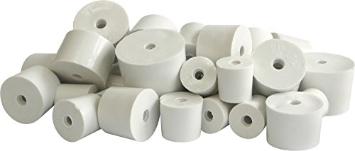 Tampa de Garrafa com Furo 33/29 Mm GUMMISTOPFEN AlcoFermBrew - Rolhas de garrafa e conservadores - tampa, garrafa, furo, 3,3mm, 29mm
