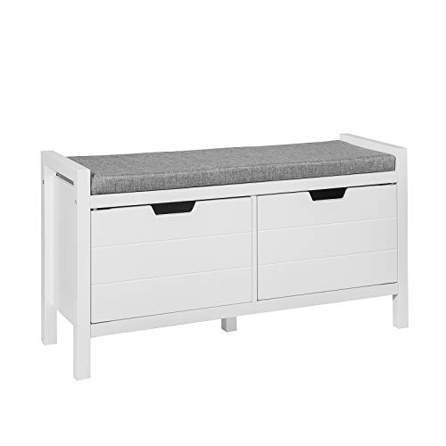 Banco de Arrumação SOBUY FSR63 (MDF - 60 x 30 x 80 cm) sobuy - Cadeiras - MDF, 60x30x80 cm