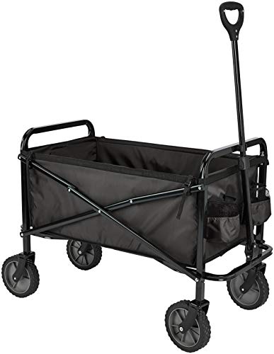 Carrinho de Jardim AMZ Basic com Bolsa de Cobertura Preto Amazon - Carrinhos de utilidade - 33 x 26 x 27 cm, 0.9 kg, plástico, preto, 5 kg