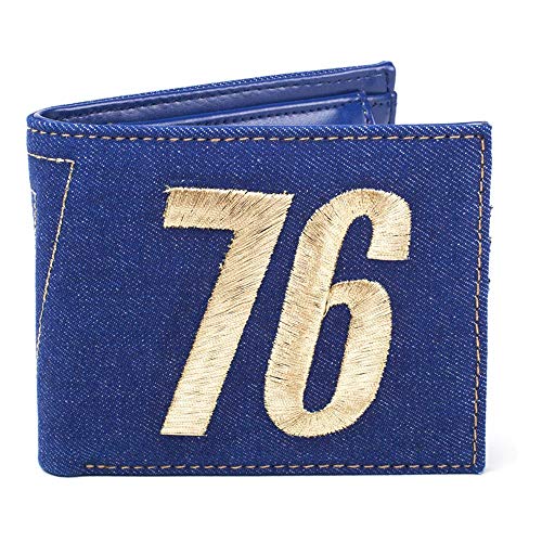 Carteira CLOSE UP Fallout 76 Vault 76 (Preto) Difuzed - Carteiras e clips de dinheiro - retro, Vault 76, vinil, corrente
