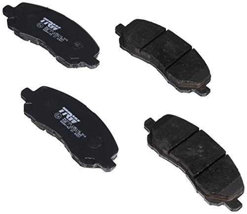 Pastilha de Travão para Automóveis TRW AUTOMOTIVE GDB4142 TRW - Sistema de freios de veículos motorizados - citroen, preto, automóveis, 2 peças