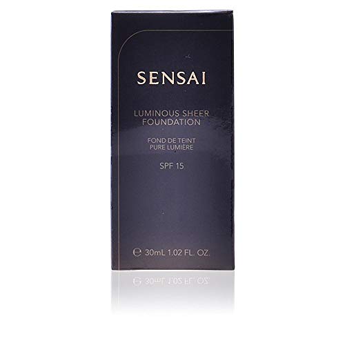 Base SENSAI Luminous Sheer Foundation SPF15 204 Honey Beige (30 ml) Sensai - Maquiagem facial - SPF15, 204 Honey Beige, 30 ml