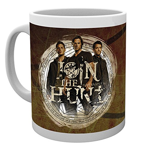 Caneca SUPERNATURAL Castanho (Cerâmica - 8.7 x 9.5 cm) GB eye - Copos e canecas - cerâmica, 30 cl, lavável, microondas