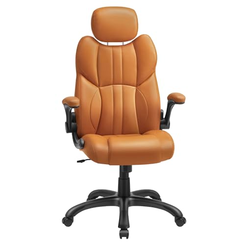 Cadeira Gaming SONGMICS 112-082 Castanho (Até 150 kg) SONGMICS - Mobiliário de escritório - gaming, castanho, pvc, 150 kg