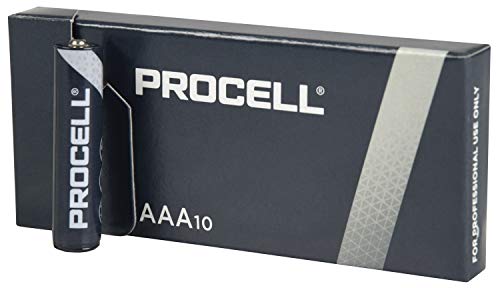 Pilha Não-Recarregável DURACELL (Alcalino) Duracell - Baterias de uso geral - 1,5 V, 10 unidades, AAA, alcalino, 7 anos