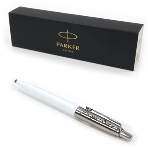 Esferográfica PARKER 1931486 (Branco - Resina) CustomDesign.Shop - Canetas - branco, resina