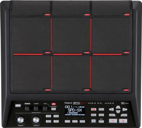 Roland SPD-SX Pad Multi Percussion 4x16 pads Preto, Cinzento Roland - Baterias eletrônicas - multi percussão, 4x16 pads, usb 2.0